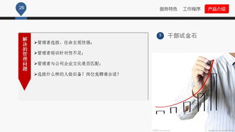 藍(lán)白企業(yè)管理咨詢公司介紹ppt課件下載 ppt寶藏